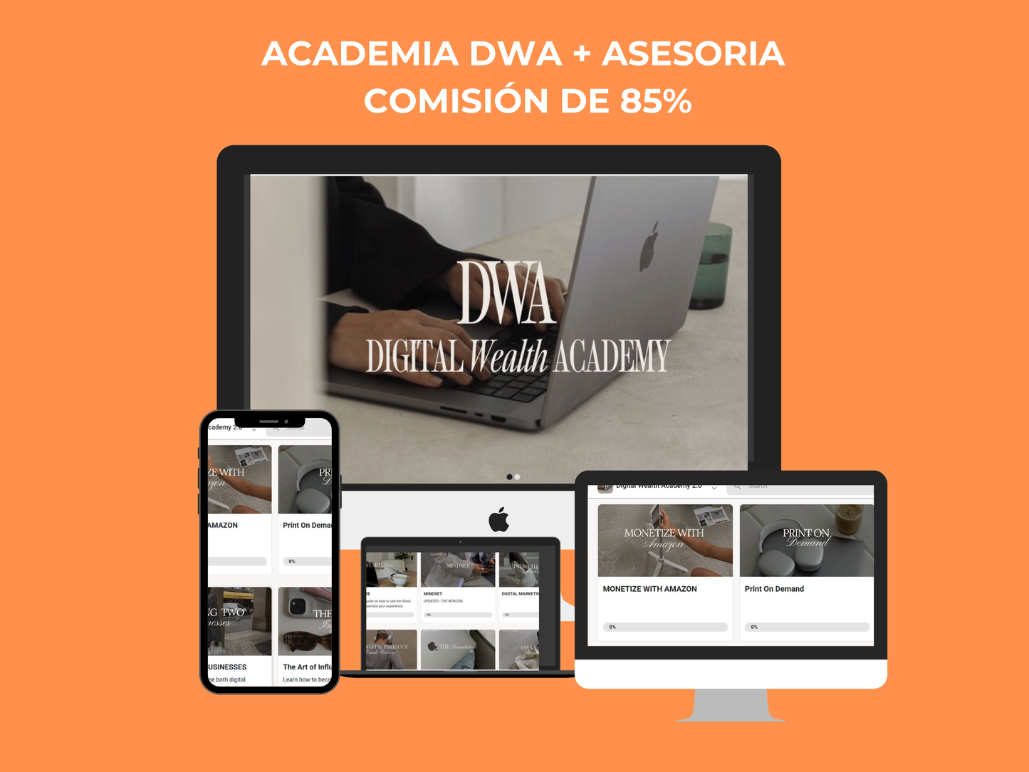 DWA + ACADEMIA IDA + GANA CON  AMAZON RESEÑAS
