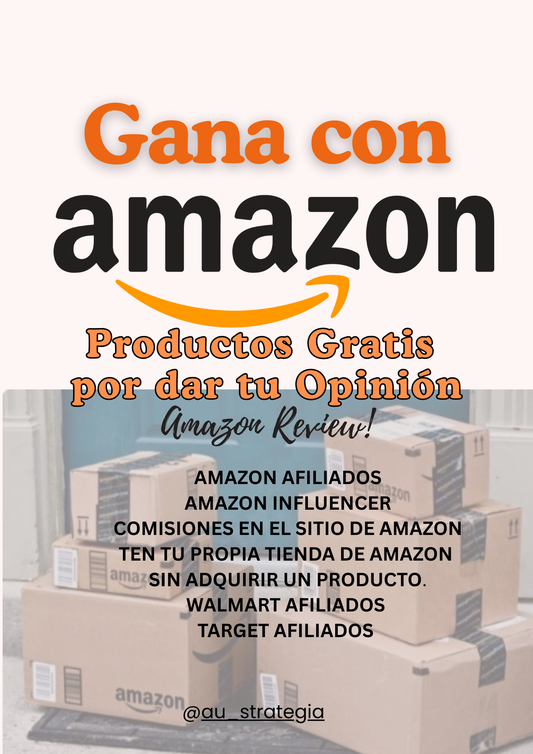 GANA CON  AMAZON RESEÑAS